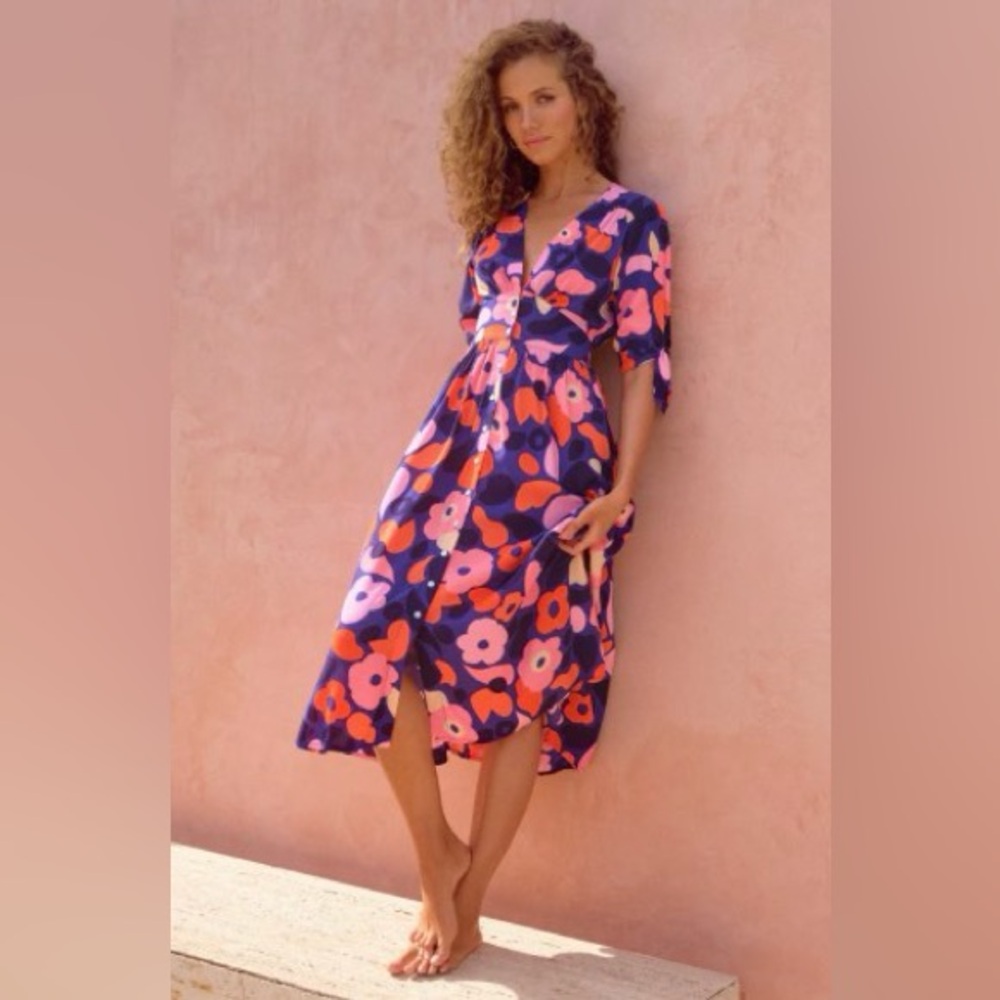 Mister Zimi Saskia Dress in Juniper